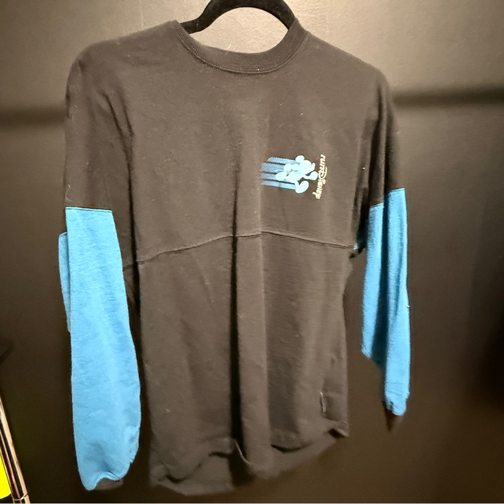 Run Disney Black Long Sleeve Shirt
